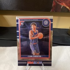 Panini 2024-25 NBA Hoops Rookie Cam Christie #276 Los Angeles Clippers Card