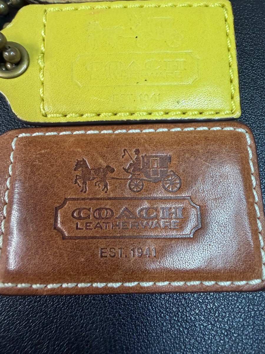 Coach Horse and Carriage Leatherware Hangtags Lot of 3 (Lot 2494) View 3