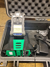 MSA ALTAIR 5XR Portable Gas Detector Monitor Kit w/ Cradle PSU Cables Case