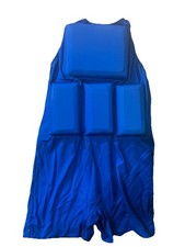My Pool Flotation Swimsuit Boys Large 50-70lbs Royal Blue
