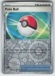 Poke Ball 185/198 Scarlet & Violet Base Set Reverse Holo