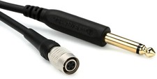 Audio-Technica AT-GcW Guitar Cable for Wireless Bodypack Transmitters