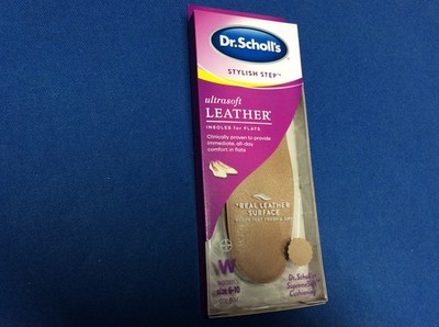 Dr Scholl's ultra soft leather insoles for women, for high heels or flats