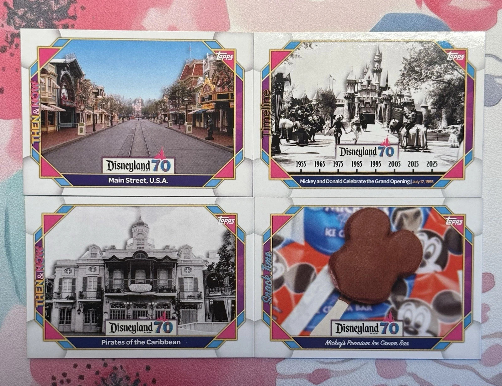 2025 Topps Disneyland 70th Anniversary Base Cards You Pick! Complete Your Set!