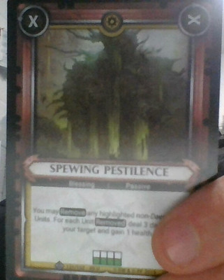 Warhammer Age Of Sigmar Champions Savagery TCG: Spewing Pestilence FOIL