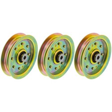 8TEN Flat Idler Pulley for MTD Cub Cadet RZT 50 L54 42 S50 Troy-Bilt GT54 3 Pack