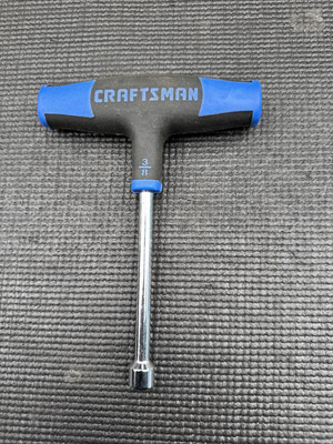 #ad Sears Craftsman USA Nos 3 8” SAE Handle Nut Driver Blue 34546 34354 Rubber Grip $14.00