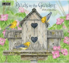 Lang Birds in the Garden 2026 Wall Calendar w