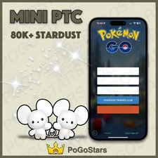 Pokémon PTC Go - Shiny Tandemaus - 80K Stardust✨Read Description✨