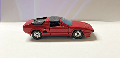 Mini-tech Lamborghini Silhouette Red 1:43 HTF - Pop up lights & opening doors