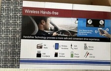 Multifunction Car MP3 Player & FM Stereo Radio Wireless Hands free