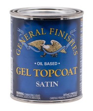 Gf Gel Topcoat Satin Pint- ,Topcoat Satin,Pint