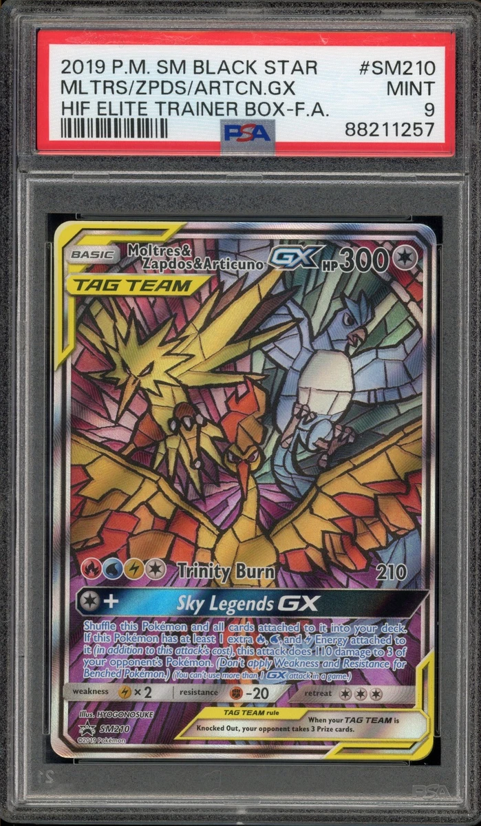 Moltres & Zapdos & Articuno GX SM210 Sm for sale | eBay