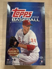 2012 Topps Series 1 Baseball Factory Sealed Hobby Box