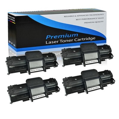 4Pack Black ML-2010 Toner Cartridge for Samsung ML-2010 ML-1610 ML-2510 ML-2571N