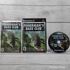 Fisherman's Bass Club (Playstation 2, 2002) w/ Manual Complete | CIB | Tested