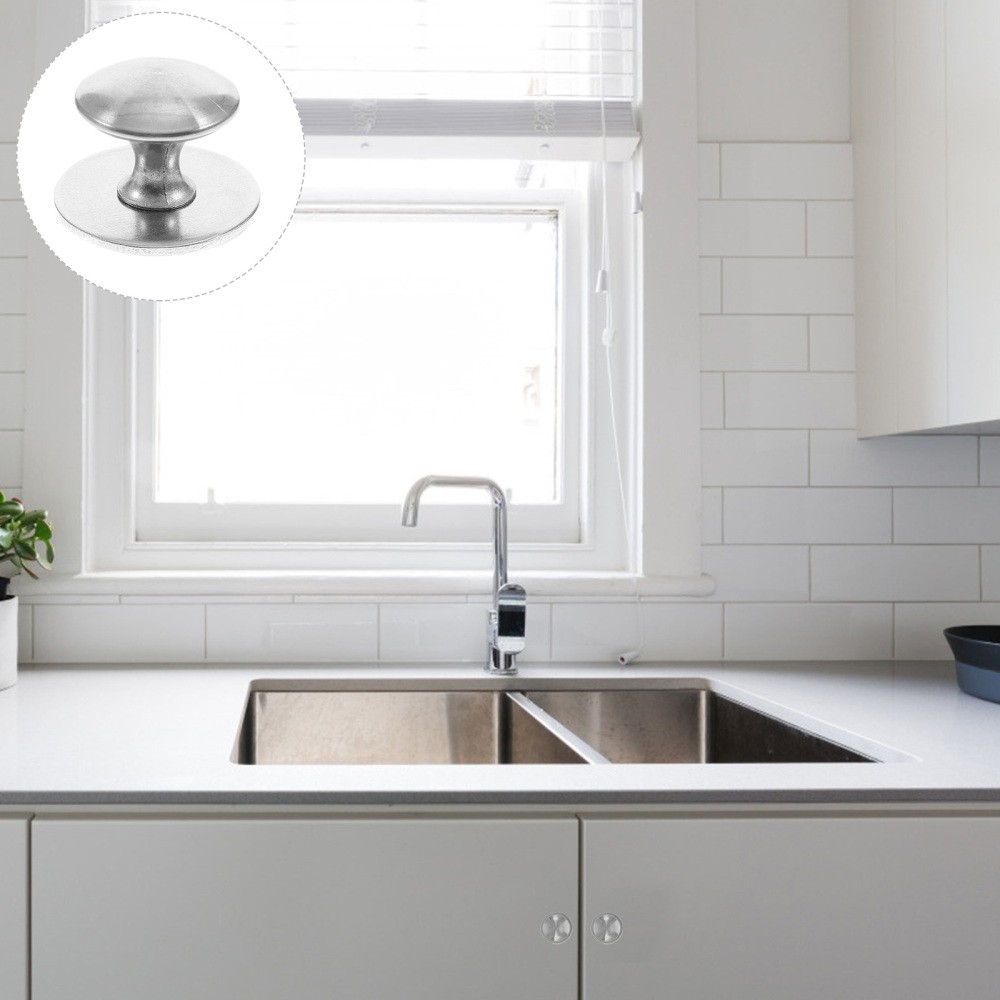 6pcs Modern Single Drawer Handles for Wardrobe Closet Furniture Knobs