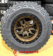 4 17x9 Arena A109 Bronze Wheels 33 Kanati Mt Tires 5x5 Jeep Gladiator Jt
