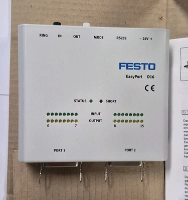 FESTO Easyport-D16 167121 HW: 1.0 SW: 1.2 - NEU/OVP - worldwide shipping - Bild 1 von 4