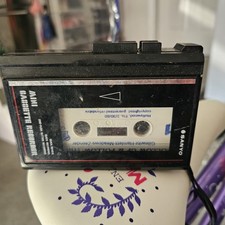 Sanyo Mini Cassette Recorder  Vintage Tape   Not Working / For Parts or Repair