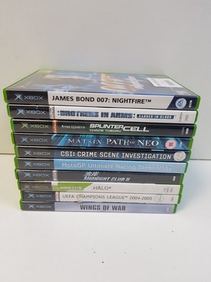 10 x Microsoft Original Xbox Spiele Restposten