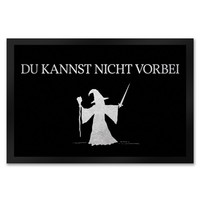 Du Kannst Nicht Vorbei FußMatte XXL Mit Zauberer Motiv FußMatte Fussmatte