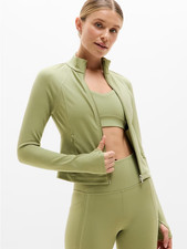 Athleta - 413489 Salutation Crop Jacket SALE FREESHIP