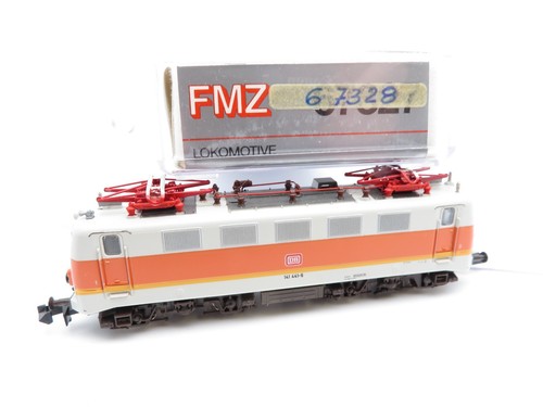 355N - Fleischmann N 67328 - Elok E 141 kieselgrau/orange DB - FMZ - top in OVP | Zustand: Gebraucht