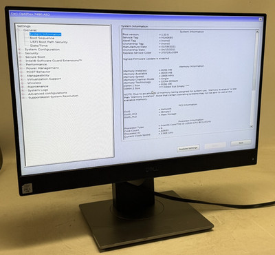 Dell OptiPlex 7480 AIO 23.8'' (i5-10500 - 8GB RAM - 256GB SSD - Win11Home)