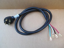 240V/250V 4-prong 6-foot 30-Amp Dryer range electrical power cord wire