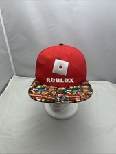 ROBLOX Video Game Ball Cap Hat Youth Adjustable SnapBack Embroidered Logo