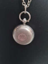 Sovereign Case Antique Dennison Watch Case Co 1908 Birmingham Sterling Silver