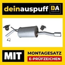 Endschalldämpfer für Peugeot 2008 1.2 Vti Auspuff K377