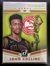 John Collins 2017-18 Donruss #19 Rookie Kings Atlanta Hawks