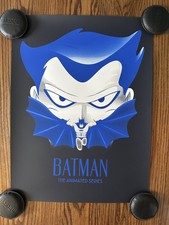 Batman Animated Series Mondo 18x24 Poster Jeany Ngo Limited Edition Screen Print