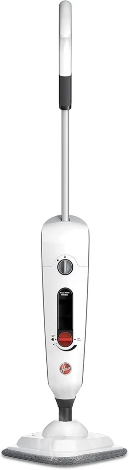Hoover Steam Mop Hard Floor Cleaner Refurbished 19 Oz Tank (White)