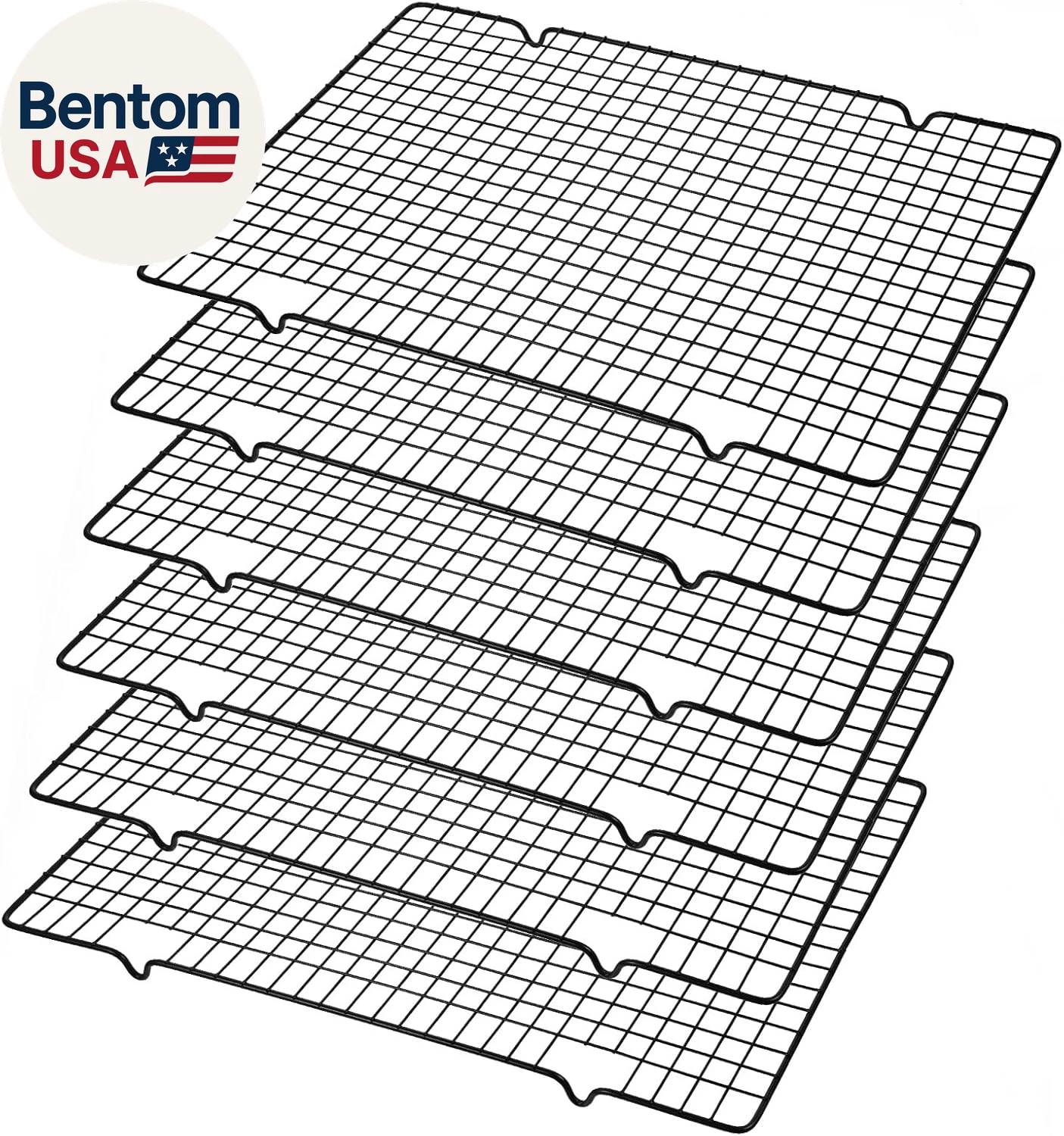 6 Packs Cooling Racks 16"X10" Baking Rack for Cooking and Baking Oven Wire Rack
Opens in a new windo