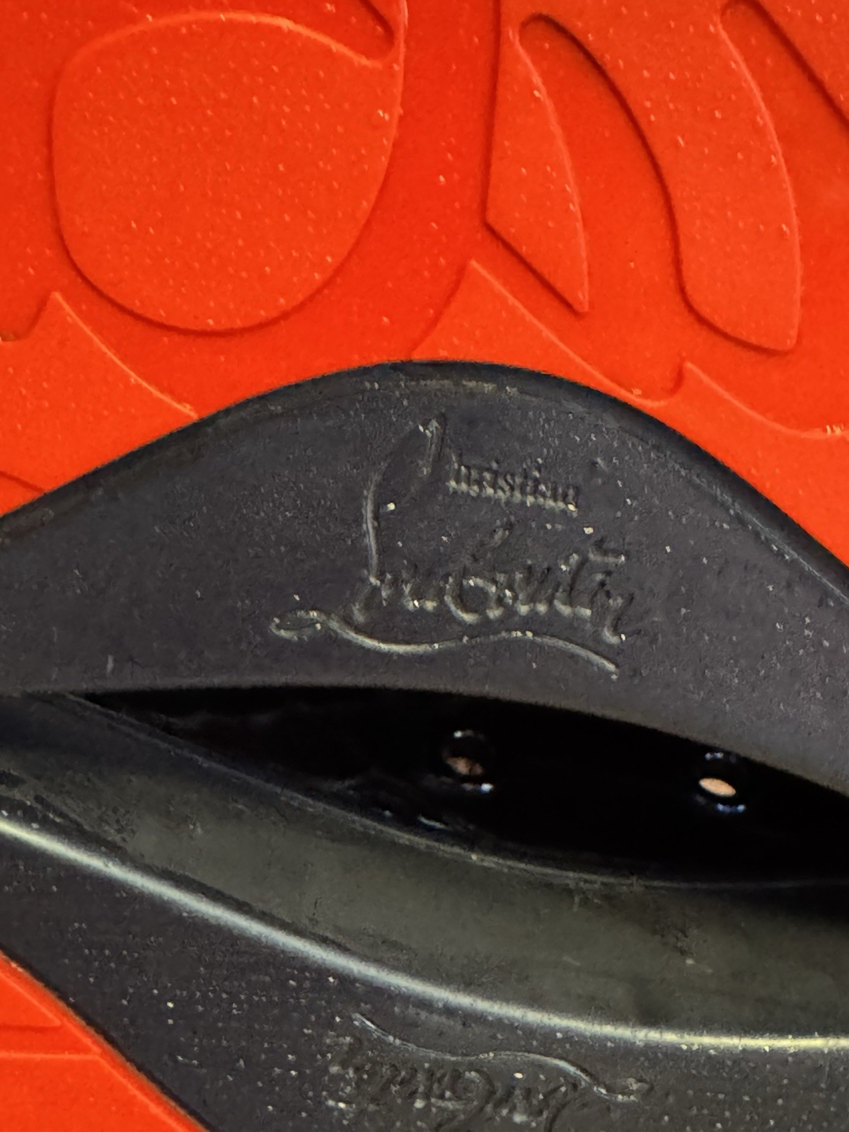 LOUBOUTIN RANTUS ORLATO FLAT PYTHON BLUE NAVY SNE… - image 10