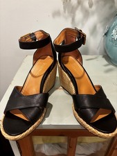 Vionic Marina ankle strap wedge heels 6.5