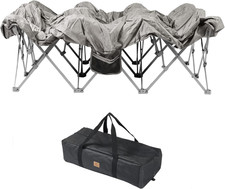 Cosywild 2 Person Camping Cot Frame Only, Air Mattress Not Included, Folding Ful