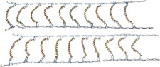 50-0020 9" V-Bar Chain in Plastic Case