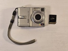 Kodak Easyshare C643 6.1 Silver Digital Camera Tested Working - w/SD card 