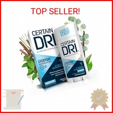 Certain Dri Everyday-Strength Clinical Solid Antiperspirant - 72 Hr Sweat & Odor