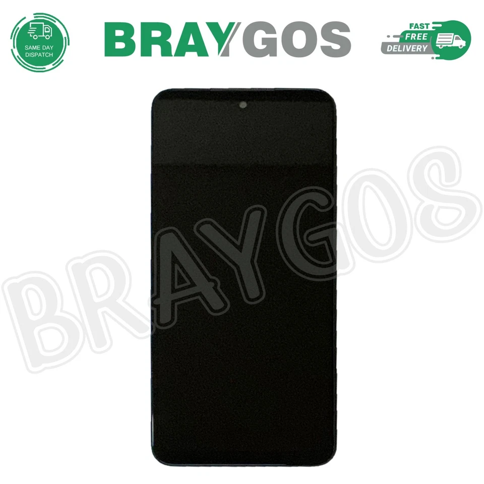 For Xiaomi Redmi Note 10 5G M2103K19G LCD Display Touch Screen Digitizer + Frame - Image 2 of 4