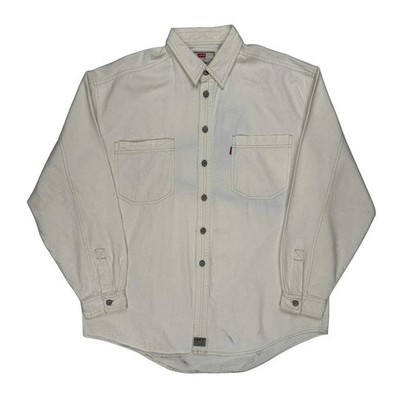 Levis Arbeitshemd - Large weiß Baumwolle