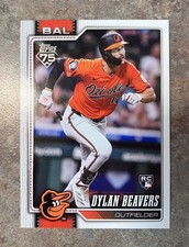 2026 Topps Series 1 Dylan Beavers RC Baltimore Orioles #339