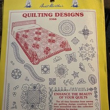 Aunt Martha's Quilting Designs 3366 Colonial Embroidery Transfer Pattern Sealed