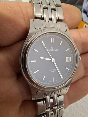 Candino Sapphire 50M Swiss Made UHR Vintage Uhr Sapphire Crystal