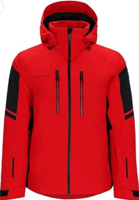 Obermeyer Charger Insulated Ski Jacket Men's Size X-Large Fresno Red NWTs 