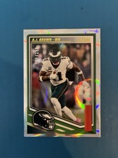 2025 Panini Score Circular /299 #1 A.J. Brown Eagles NFL Serial Numbered